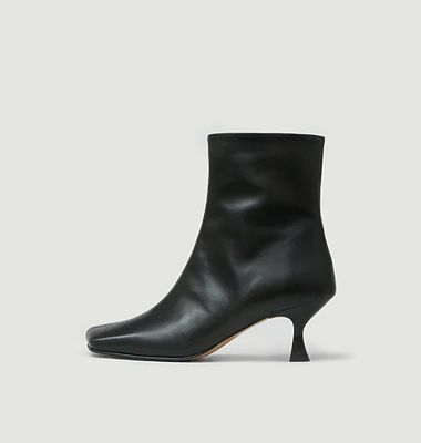 Leather Ankle Boots - Eugenia 