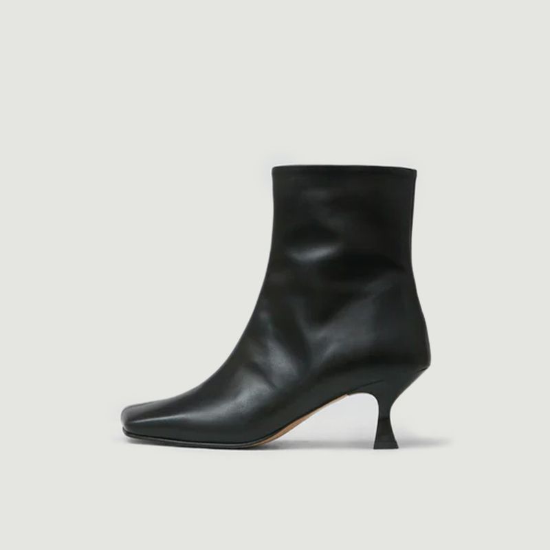 Leather Ankle Boots - Eugenia  - Souliers Martinez