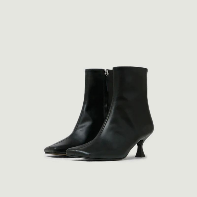 Leather Ankle Boots - Eugenia  - Souliers Martinez
