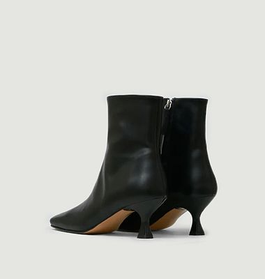 Leather Ankle Boots - Eugenia 