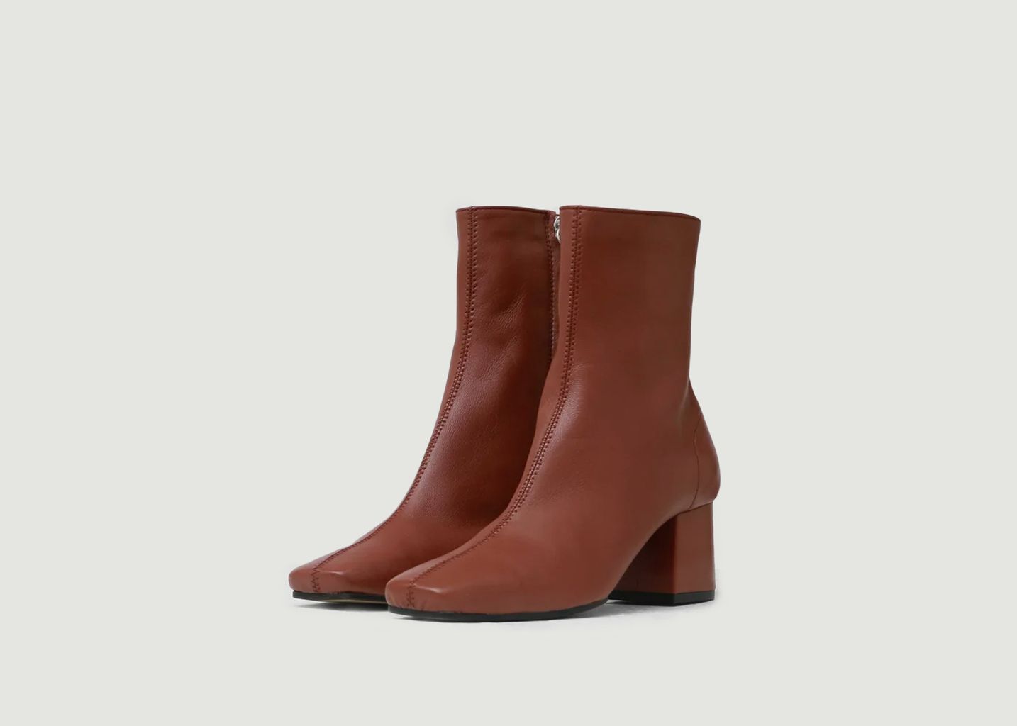 Soft Leather Ankle Boots - Tierra - Souliers Martinez