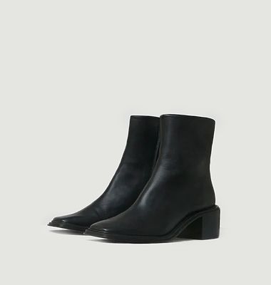Leather Ankle Boots - Auria
