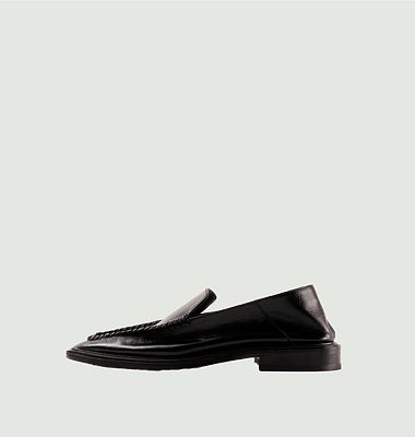 Rio polished leather loafers