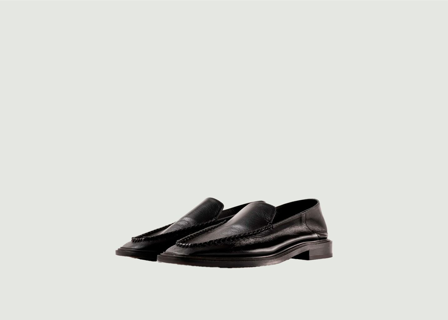 Rio polished leather loafers - Souliers Martinez