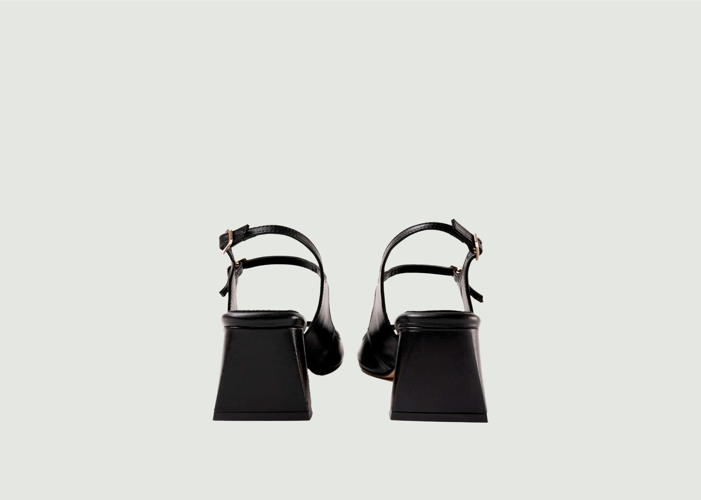 Clavel leather heeled sandals - Souliers Martinez