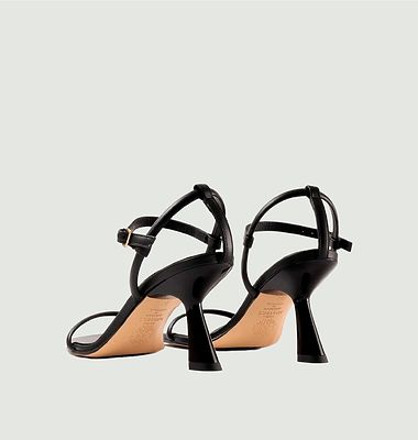 Carolina leather heeled sandals