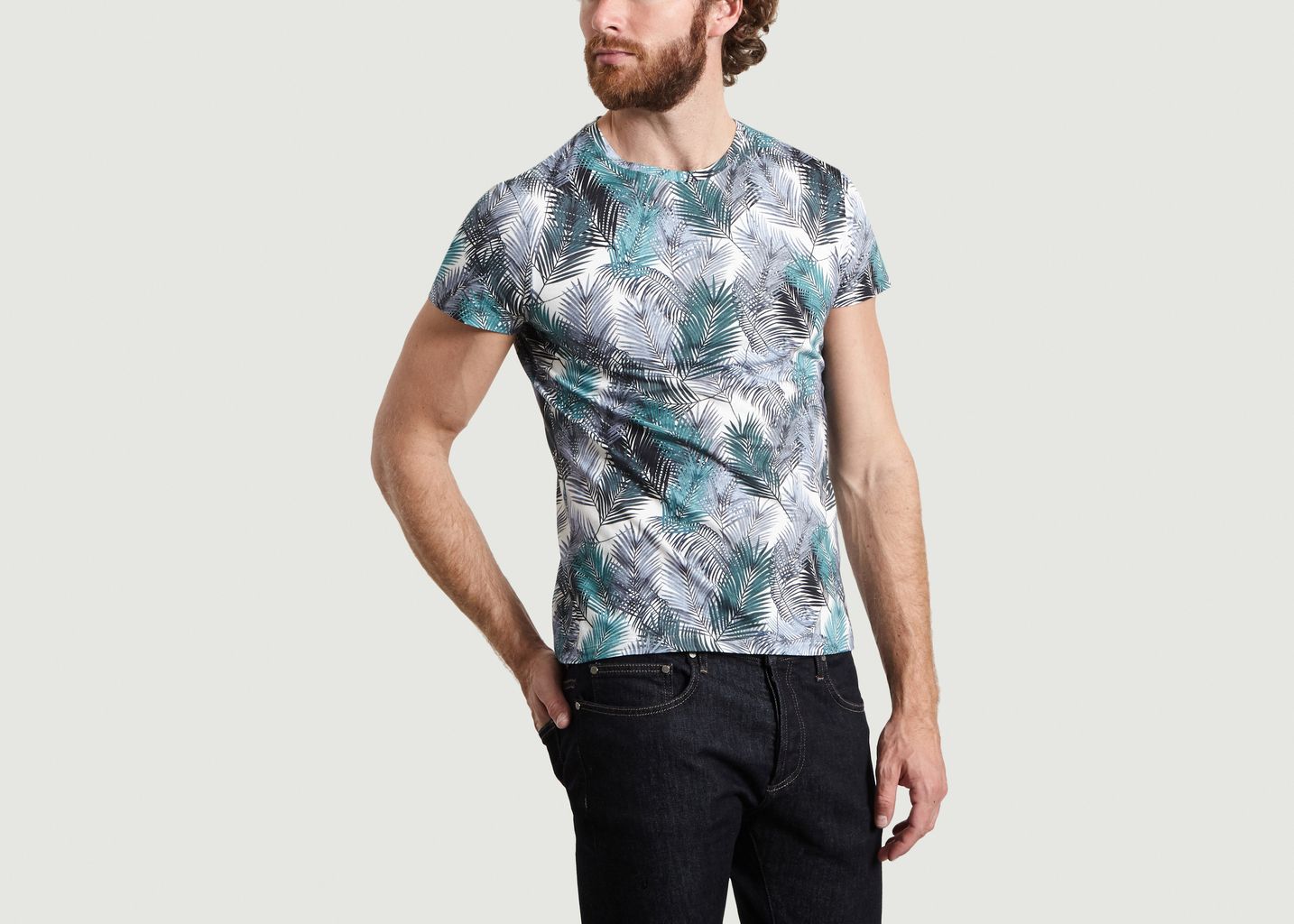 Palm Frond T-Shirt - M.X Maxime Simoëns
