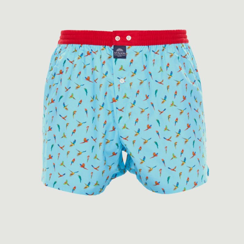 Parrot print boxer shorts - Mc Alson