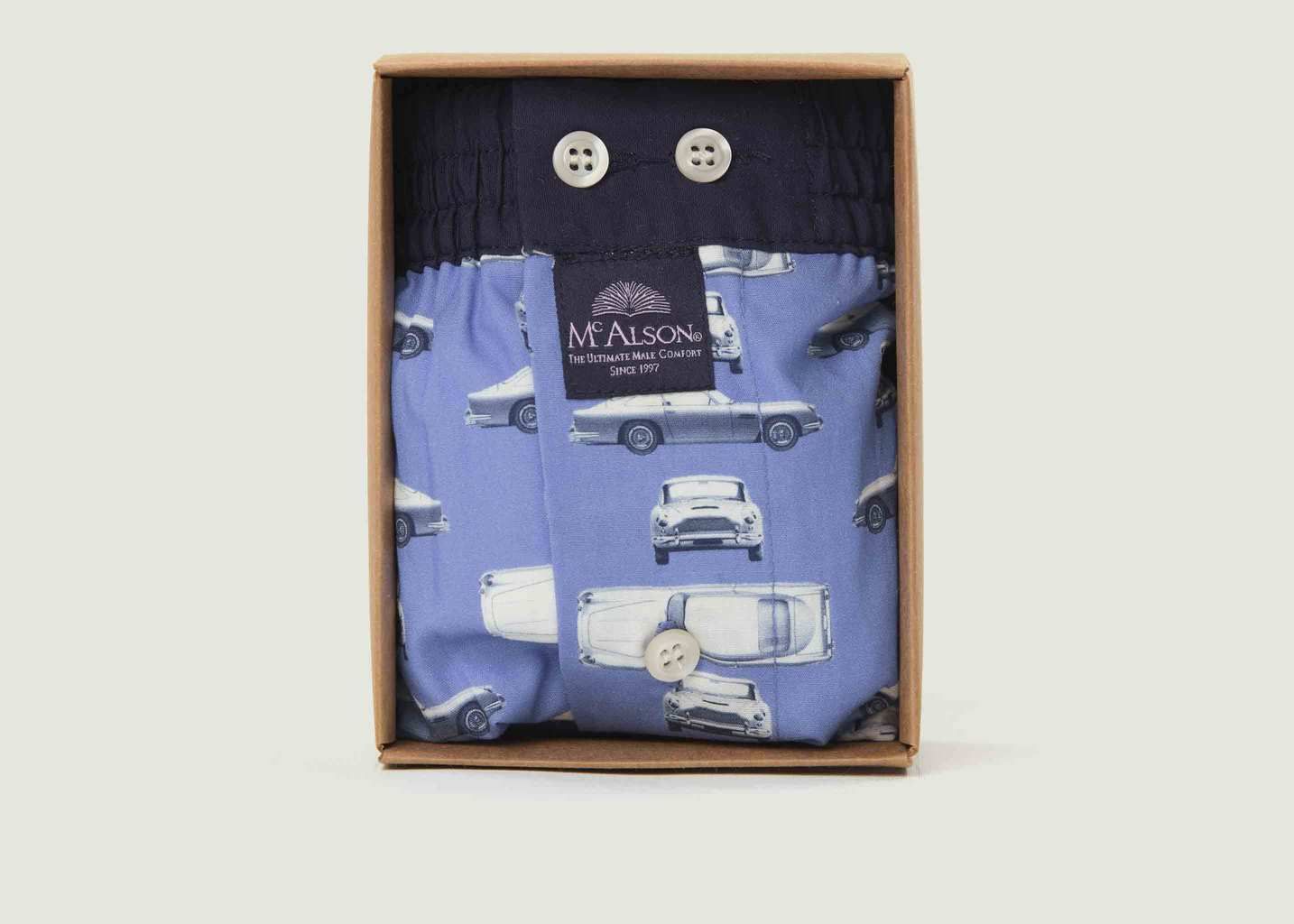 Car Boxers Light Blue Mc Alson L Exception
