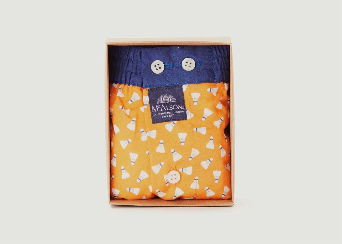 Unterhose aus Baumwolle mit Badminton-Print - Mc Alson