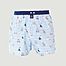 Cotton boxer shorts with couples and hearts - Mc Alson