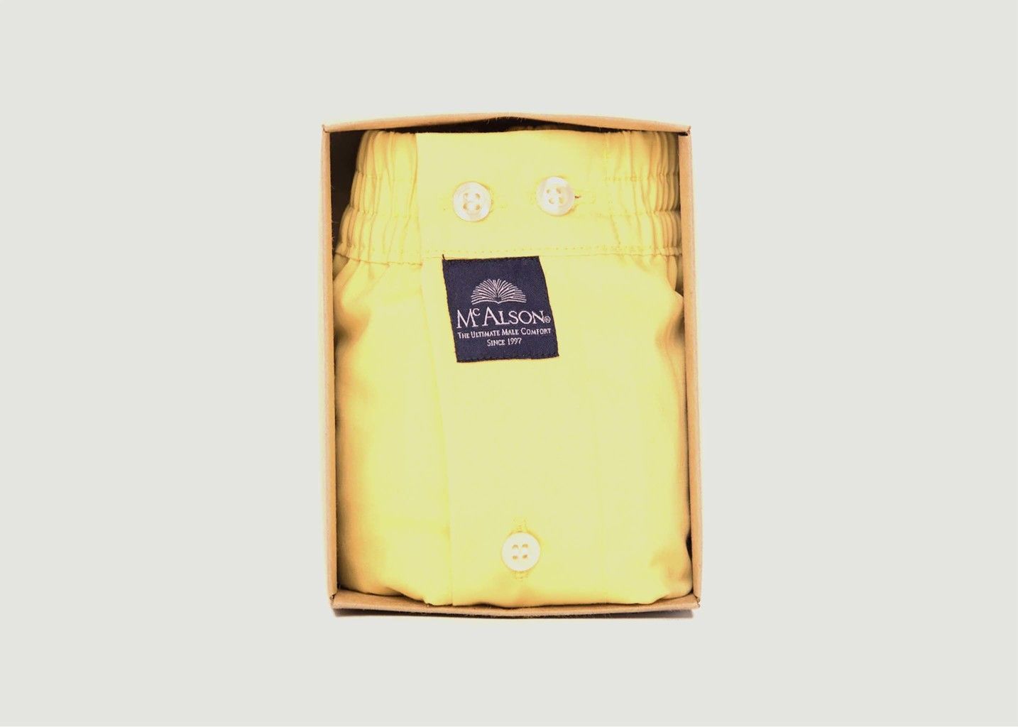Unifarbene Unterhose aus Baumwolle - Mc Alson