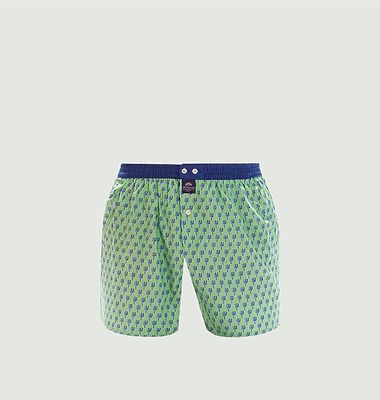 Forest Green Boxers by Elementaire Paris - Modern Rascals