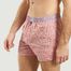 Check Cotton Boxer Shorts With Flip Flops - Mc Alson