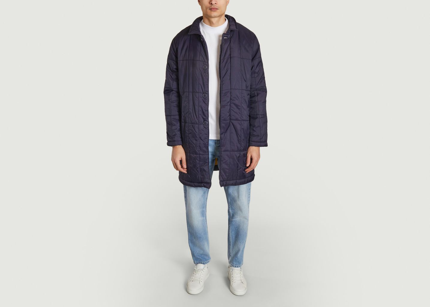 Coat Padded Single Breasted Mac  - M.C. Overalls