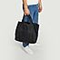 Tote bag with pocket in dyed denim - M.C. Overalls