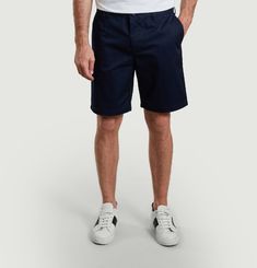 Plain straight cut shorts