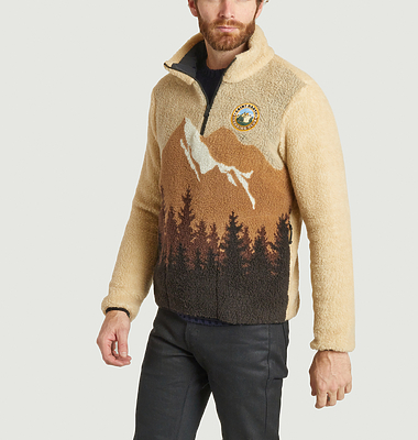 Veste Sherpa À Zip Gradient Mount