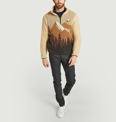 Veste Sherpa À Zip Gradient Mount