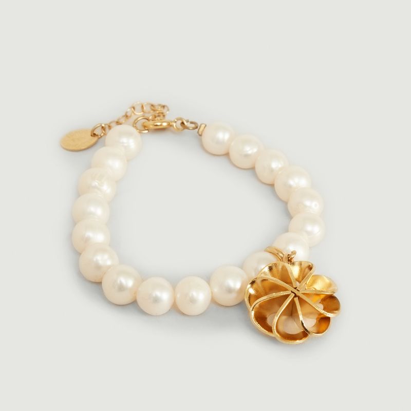 Bracelet perles de culture et charms Vérone - Medecine Douce