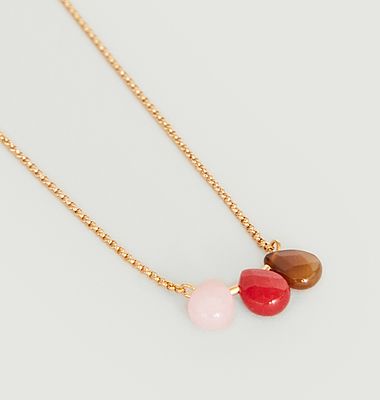Collier Yacinthe rouge
