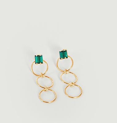 Earrings with Swarovski crystals Zazie maxi