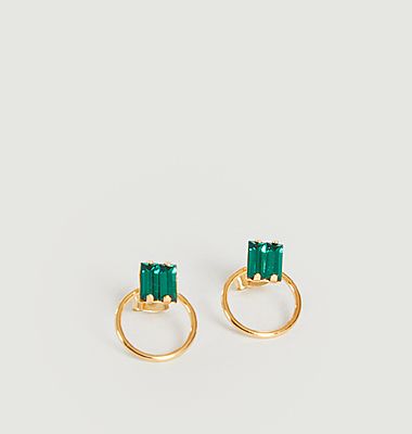 Earrings with Swarovski crystals Zazie small
