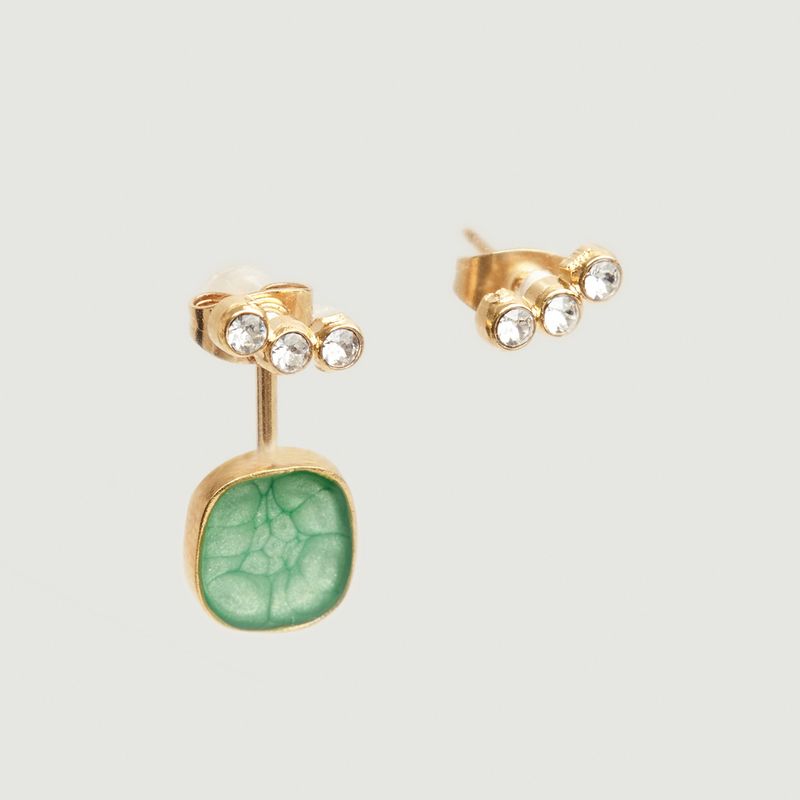 Boucles d'Oreilles Quartz Maxi - Medecine Douce