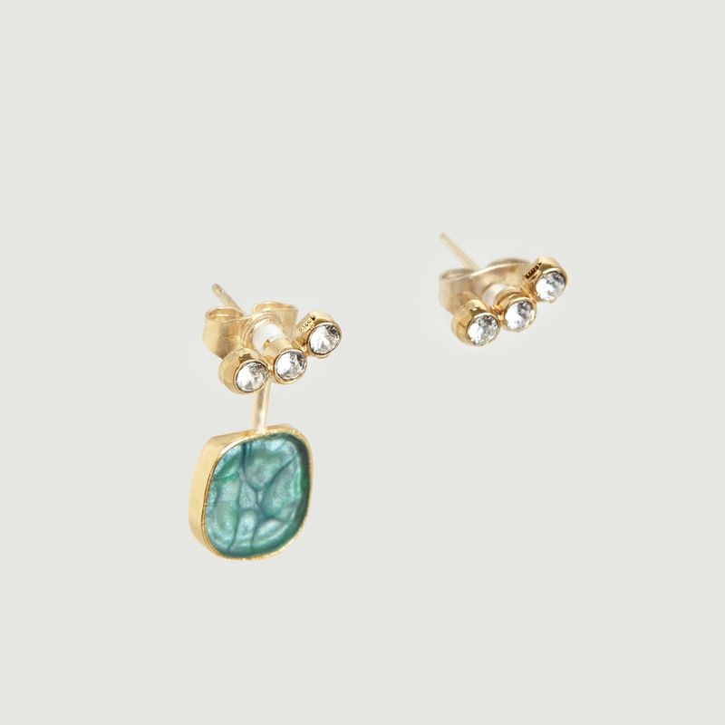 Boucles d'Oreilles Quartz Maxi - Medecine Douce