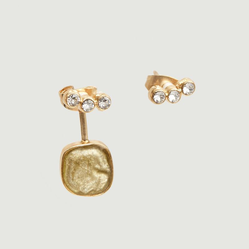 Boucles d'Oreilles Quartz Maxi - Medecine Douce