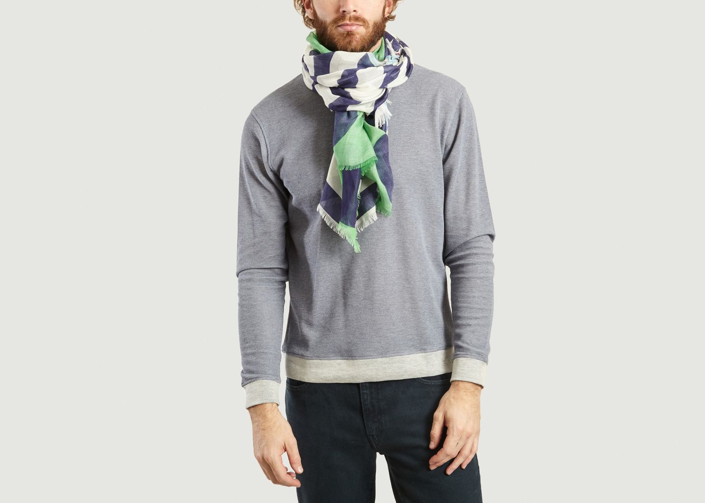 Foulard En Micro Modal Kingfisher - Meesha