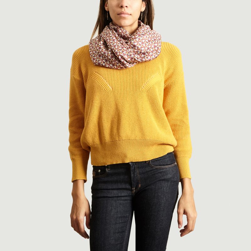 Foulard En Soie S01 - Meilleur Ami