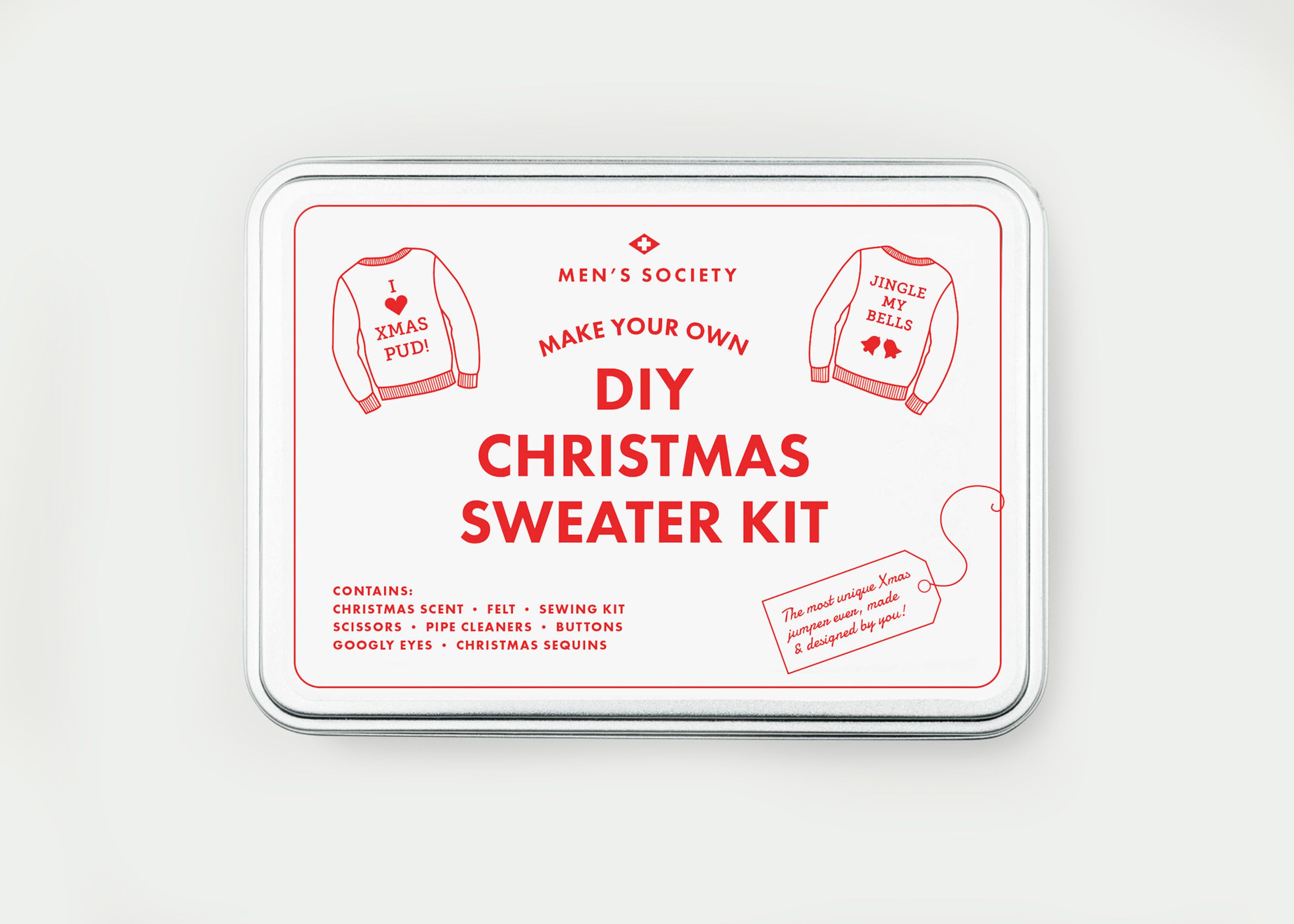 Kit DIY Sweat de Noël - Men's Society