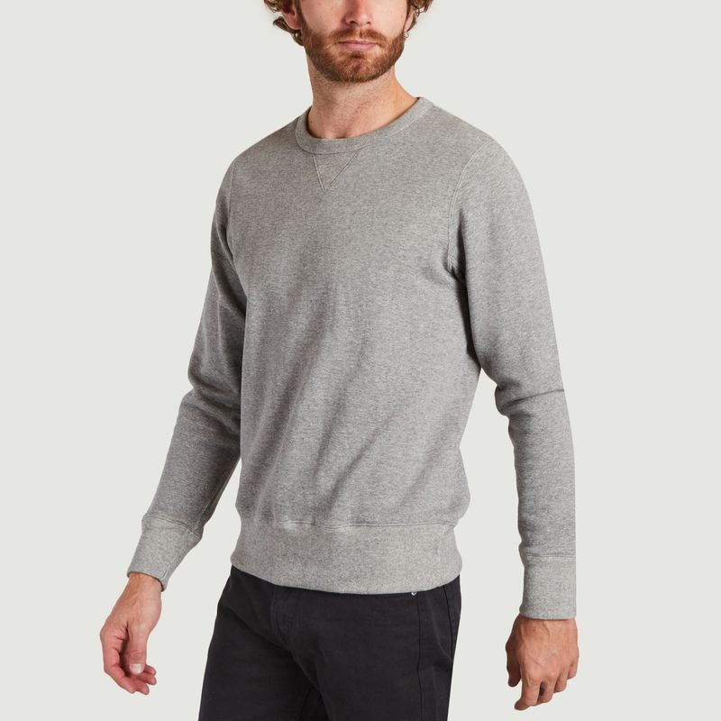 Sweatshirt aus Bio-Baumwolle in klassischer Passform - Merz b Schwanen