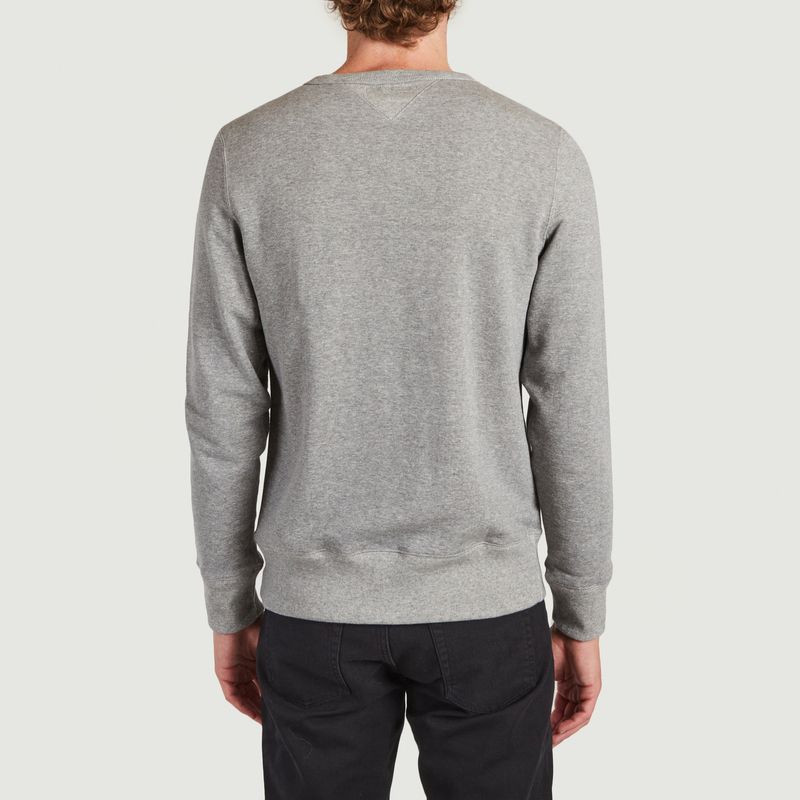 Organic cotton classic fit sweatshirt - Merz b Schwanen
