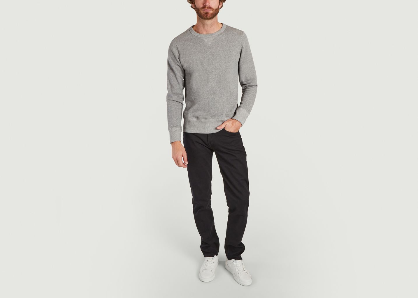 Sweatshirt aus Bio-Baumwolle in klassischer Passform - Merz b Schwanen