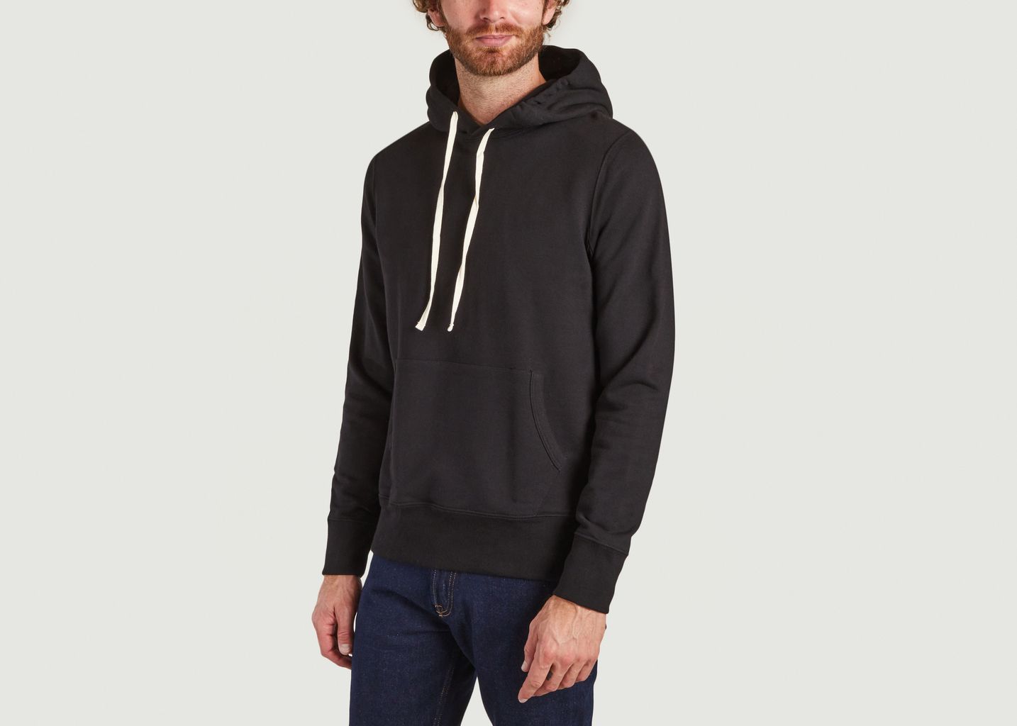 Hoodie coupe classique en coton bio - Merz b Schwanen