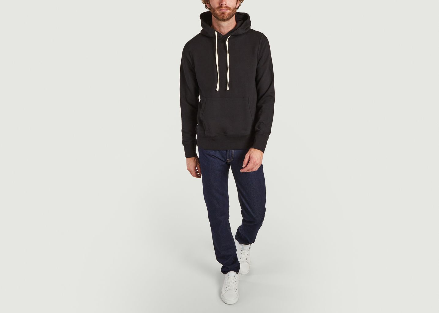 Hoodie coupe classique en coton bio - Merz b Schwanen