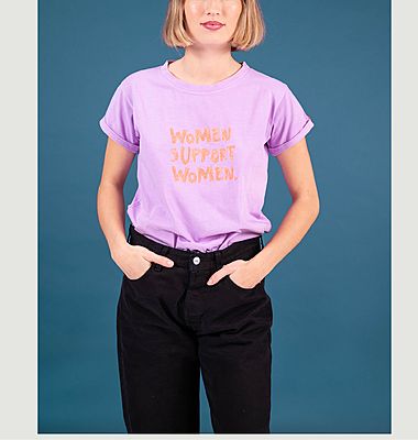 T-shirt women support women 