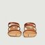 Sandales en cuir motif croco Linley Clay - Miista