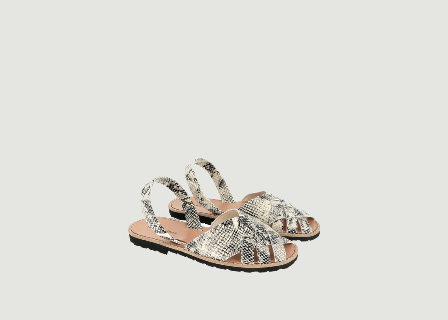Avarca Compostelle Reptile Sandals - Minorquines