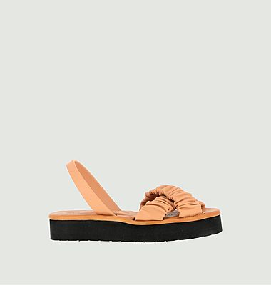 Leather sandals illueca 