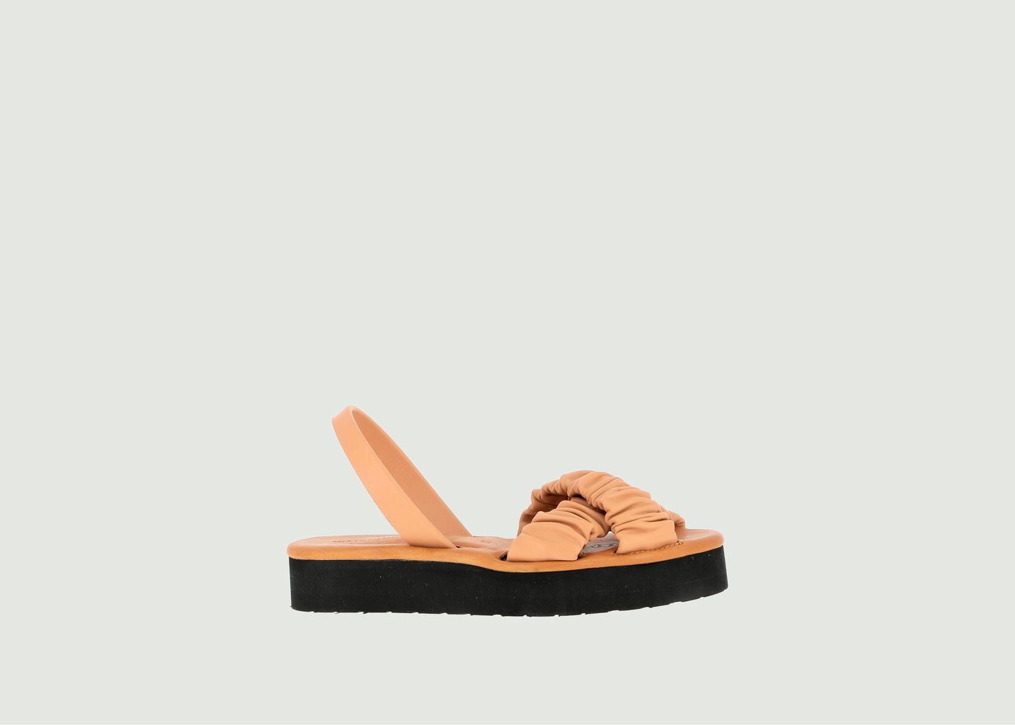 Leather sandals illueca  - Minorquines