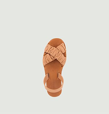 Leather sandals illueca 