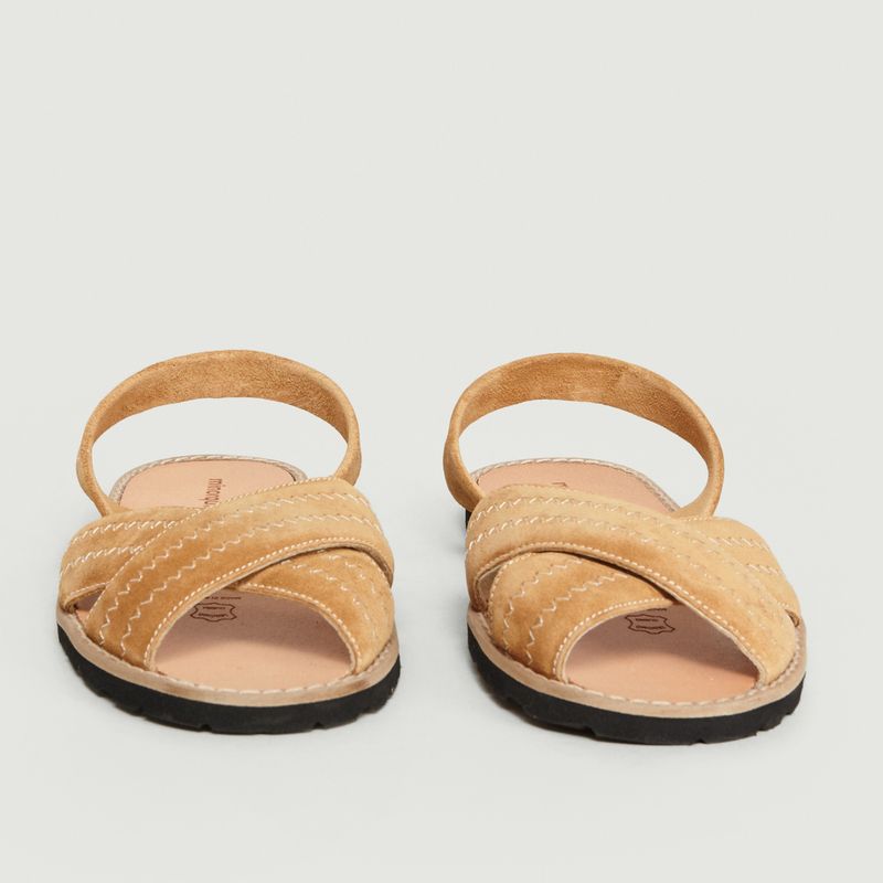 Avarca Berlin Velvet Sandals - Minorquines