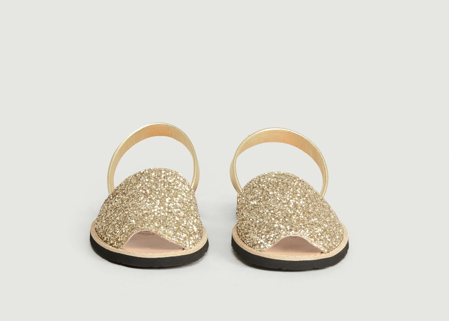 Avarca glitter Oro sandals - Minorquines