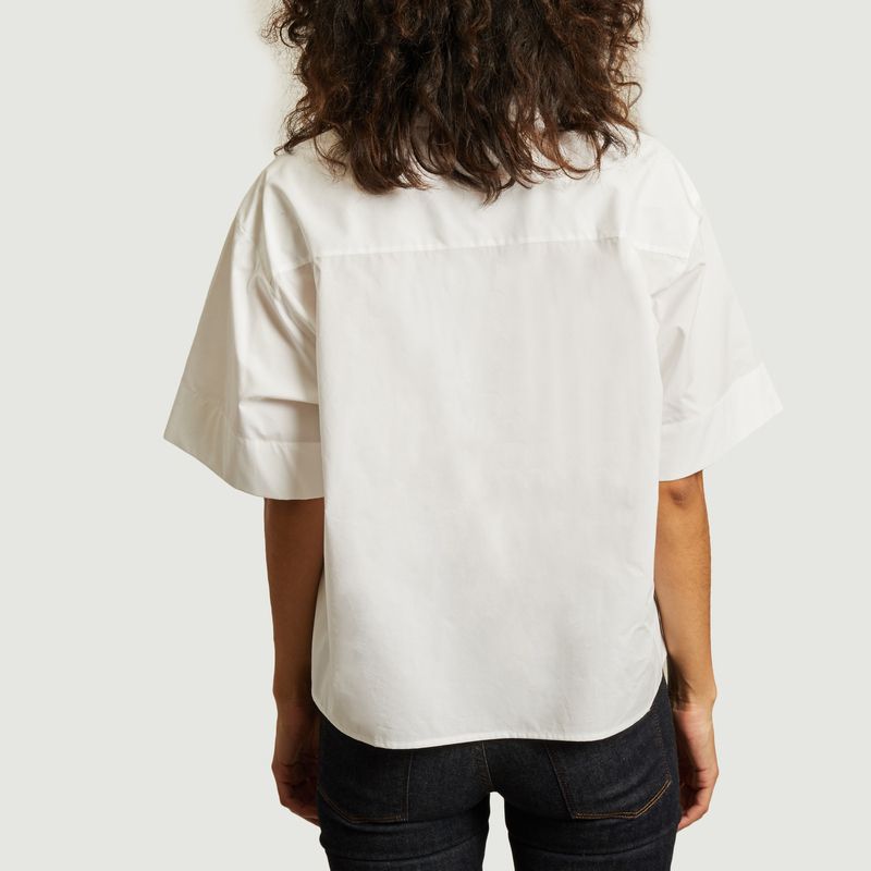 Short sleeves cotton shirt - MM6 Maison Margiela