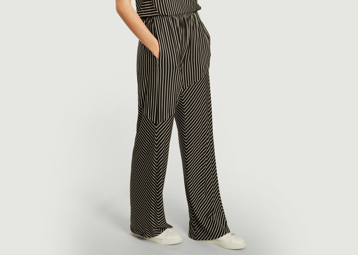 Pantalon Rayé - MM6 Maison Margiela