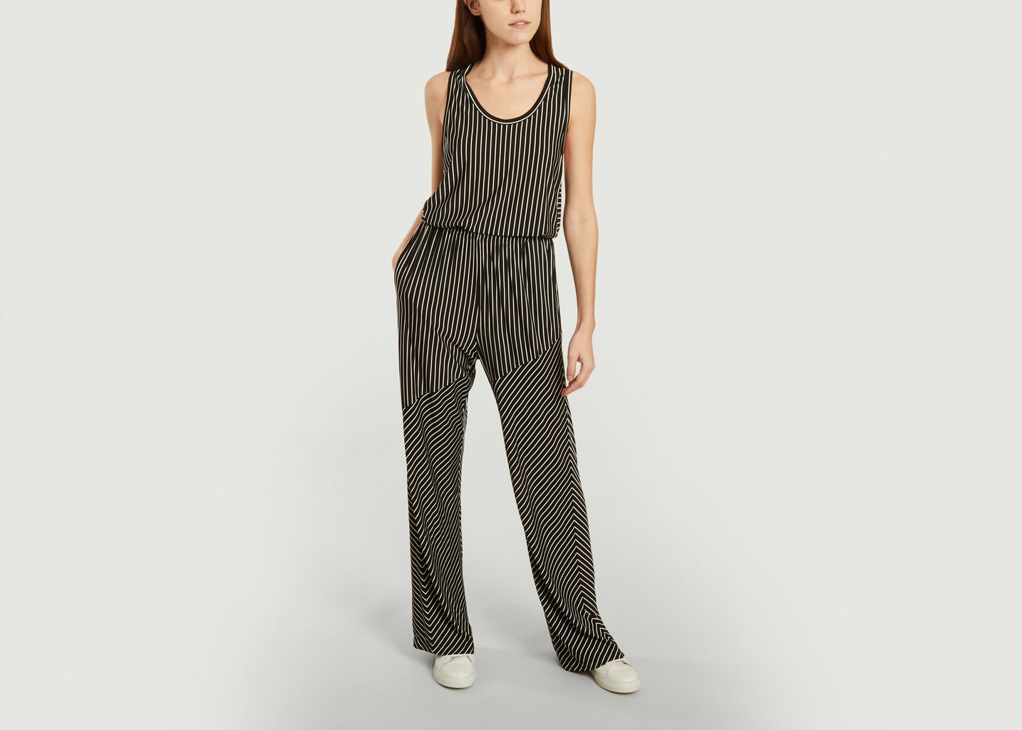Pantalon Rayé - MM6 Maison Margiela