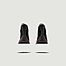 Sneakers montantes en coton et cuir suédé à plateforme - MM6 Maison Margiela